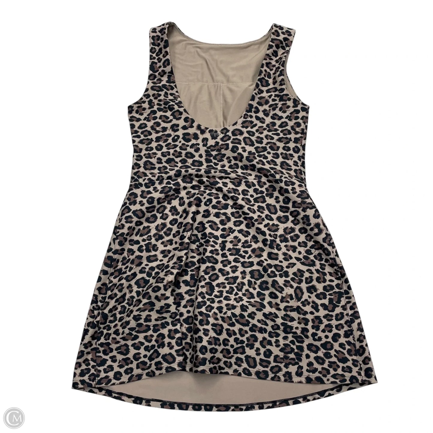Athletic Dress By Ypb In Leopard Print, Size: L