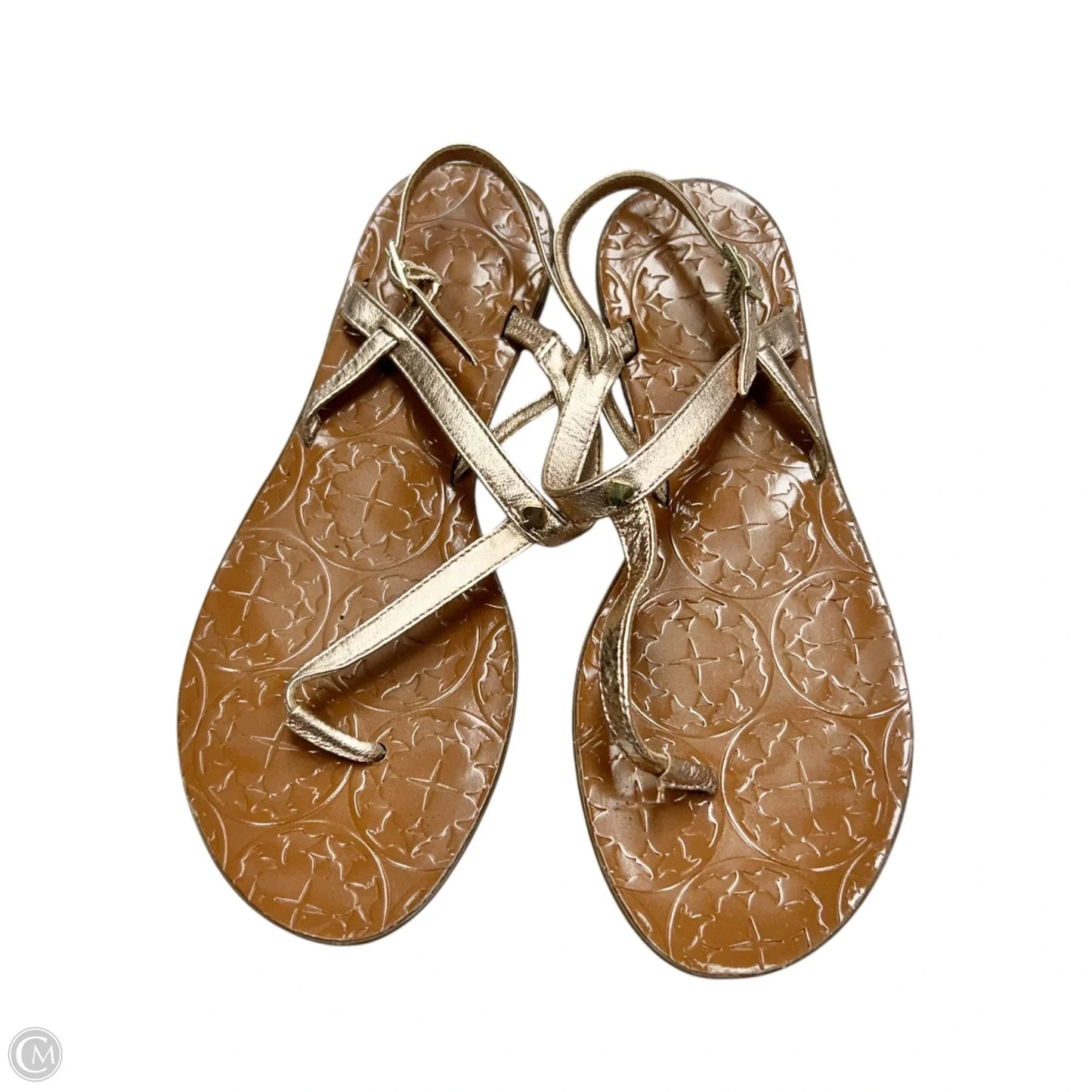 Sandals Designer By Kate Spade In Rose Gold, Size: 7.5