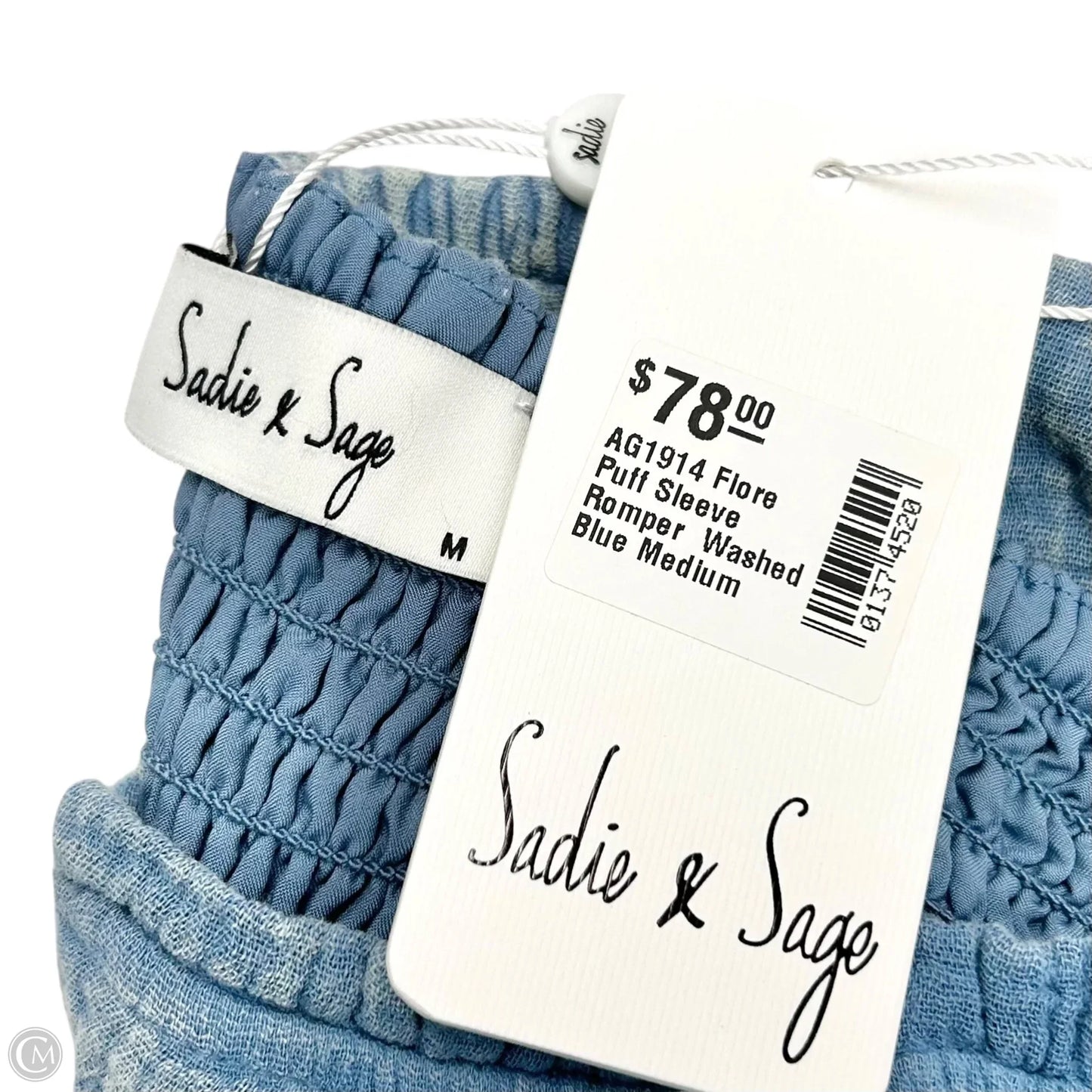 Romper By Sadie & Sage In Blue, Size: M
