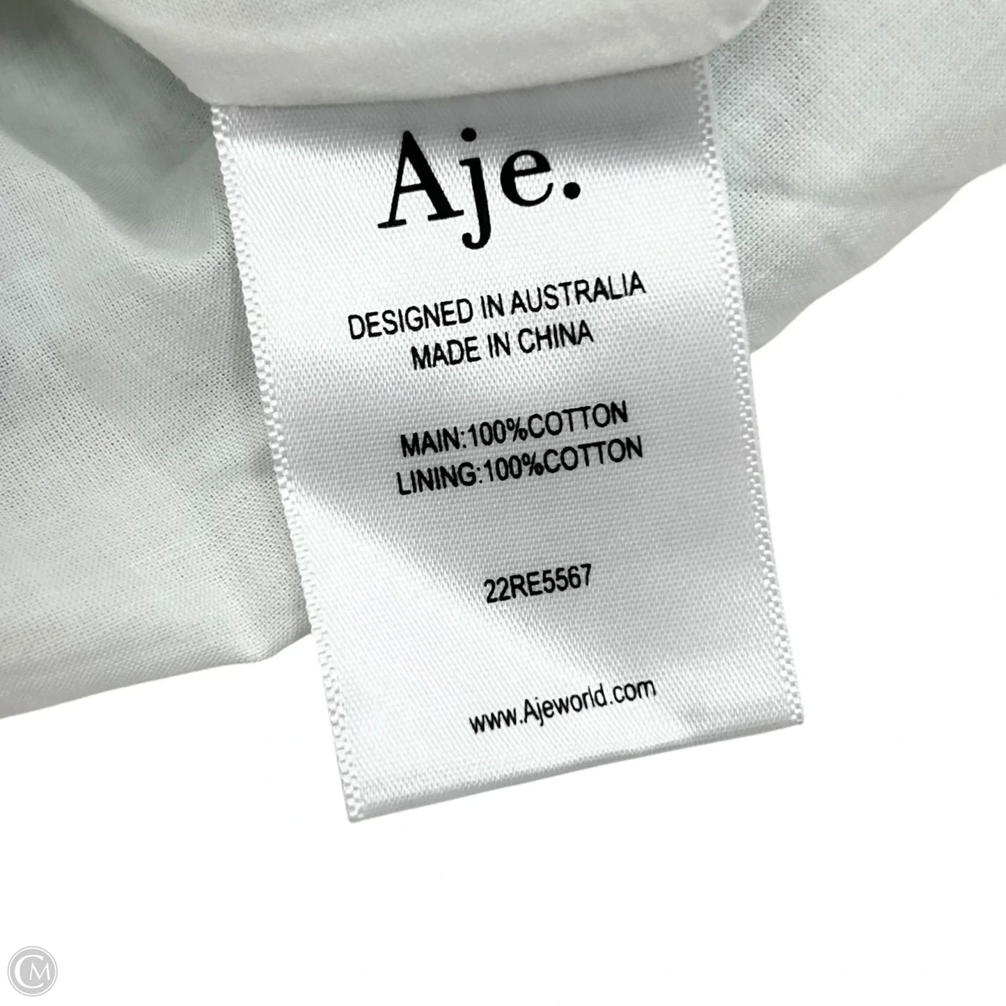 Dress Party Short By Aje In Blue & White, Size: L