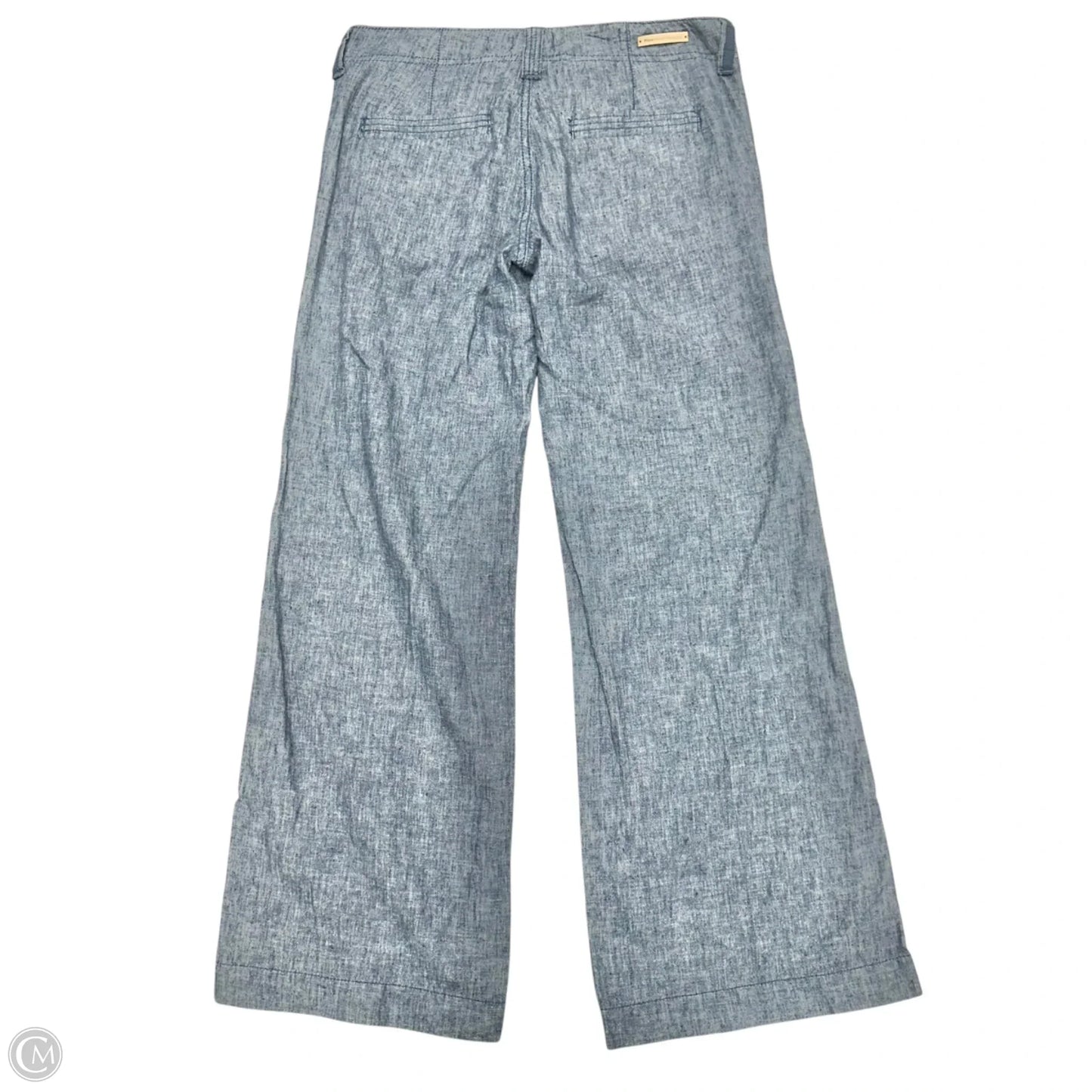 Pants Linen By Pilcro In Blue, Size: 4p