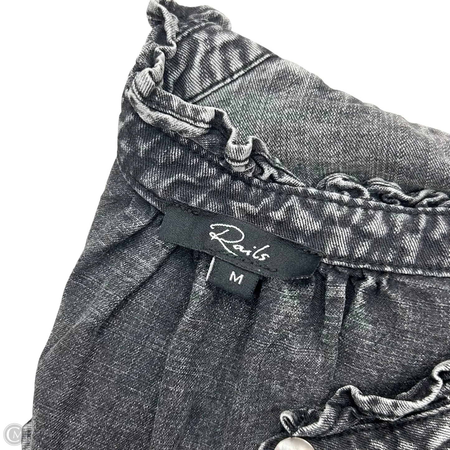 Dress Casual Short By Rails In Grey, Size: M