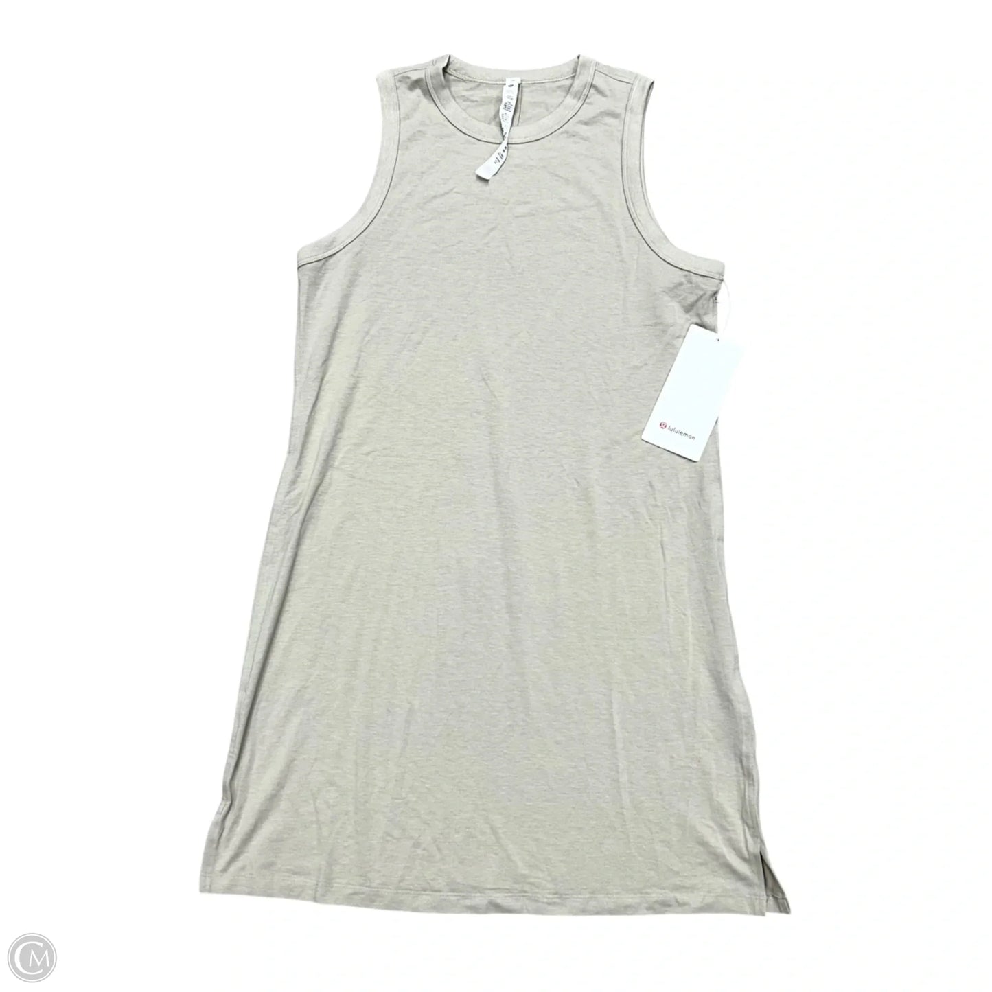 Athletic Dress By Lululemon In Taupe, Size: S