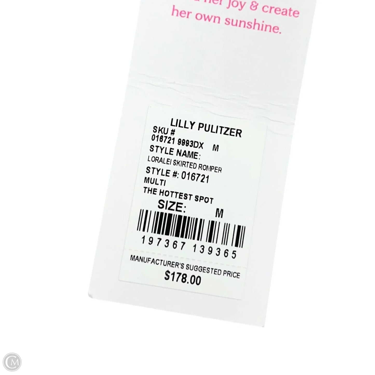 Dress Designer By Lilly Pulitzer In Blue & Green, Size: M