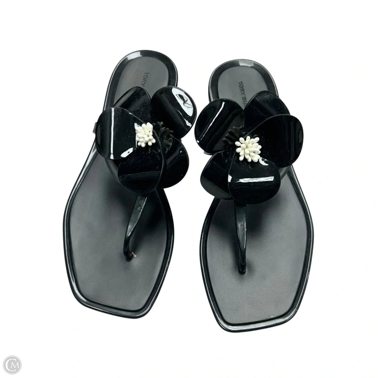 Sandals Designer By Tory Burch In Black, Size: 7