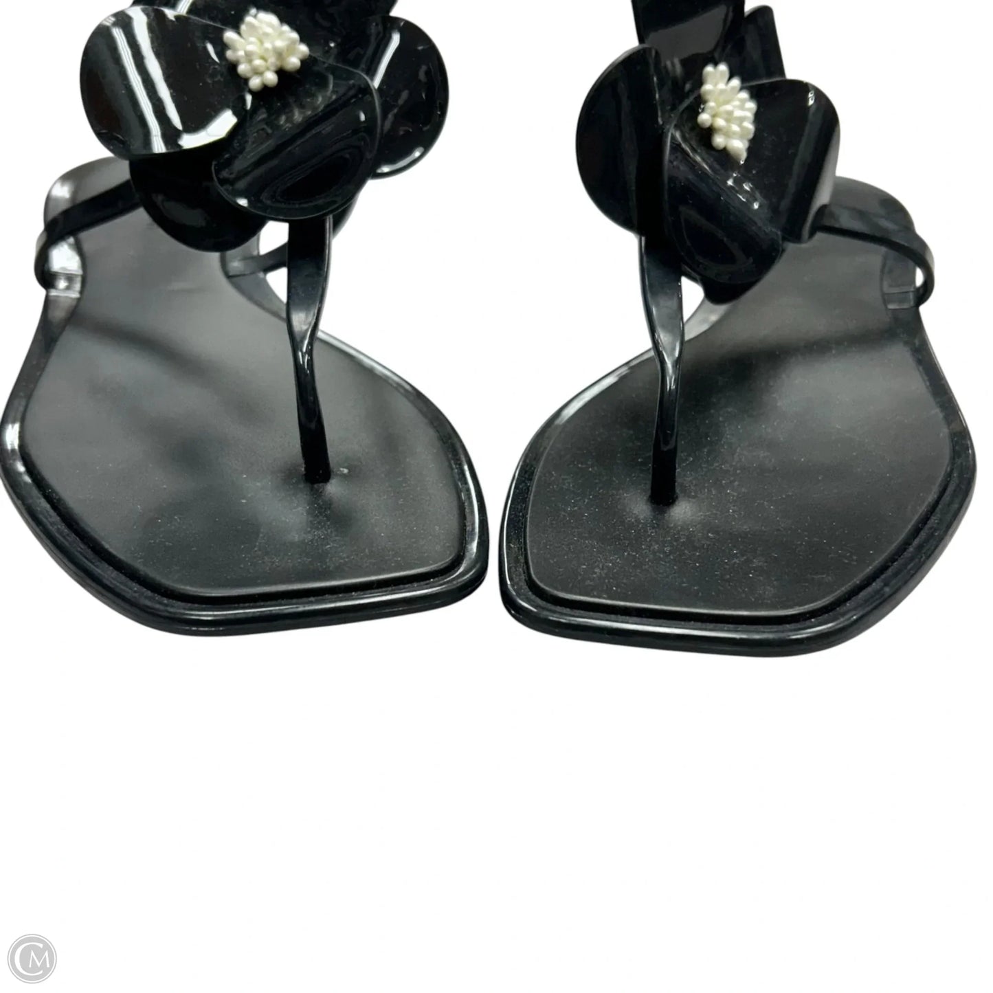 Sandals Designer By Tory Burch In Black, Size: 7