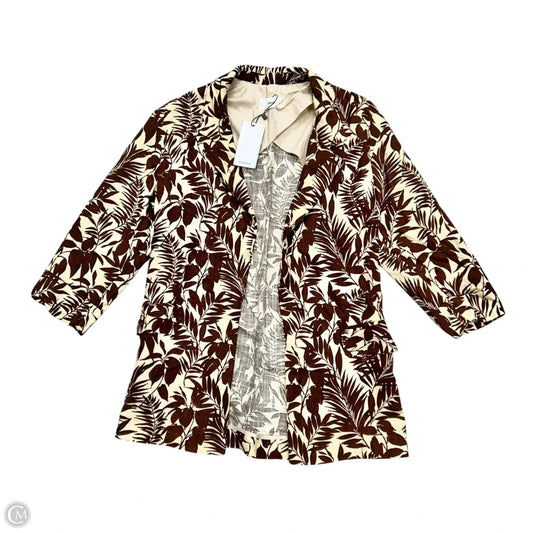 Blazer By Mng In Brown & Tan, Size: Xxs