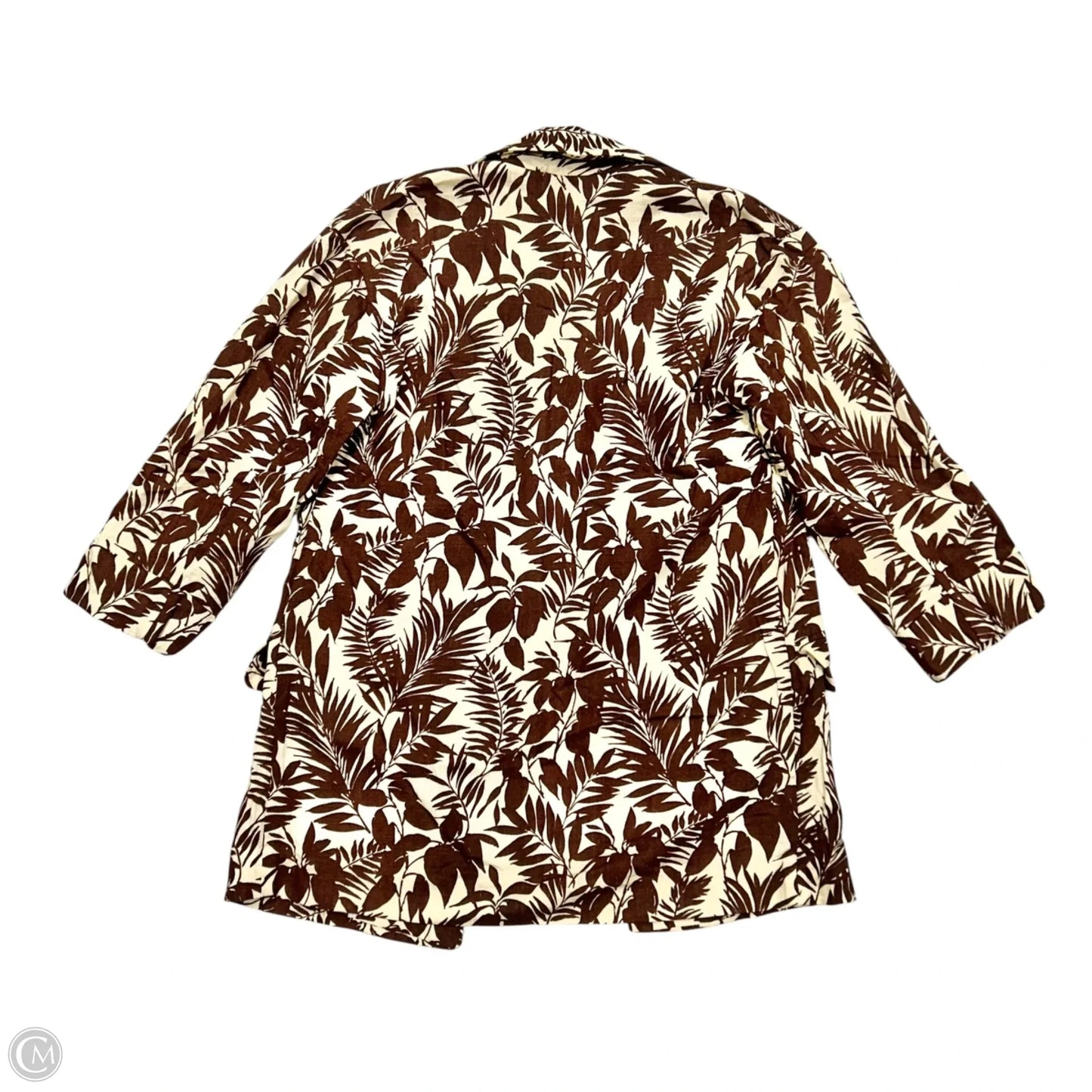 Blazer By Mng In Brown & Tan, Size: Xxs