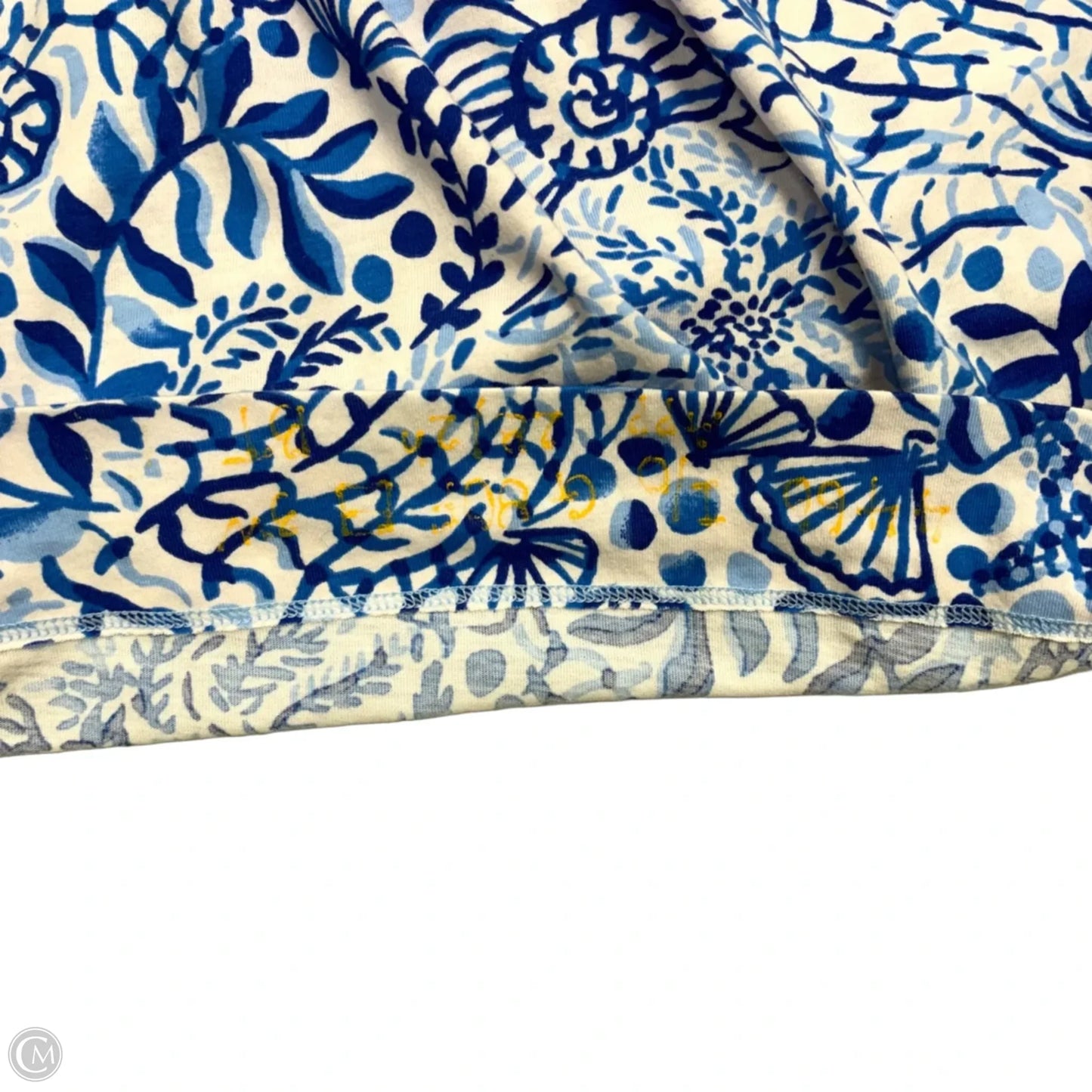 Dress Designer By Lilly Pulitzer In Blue & White, Size: Xs