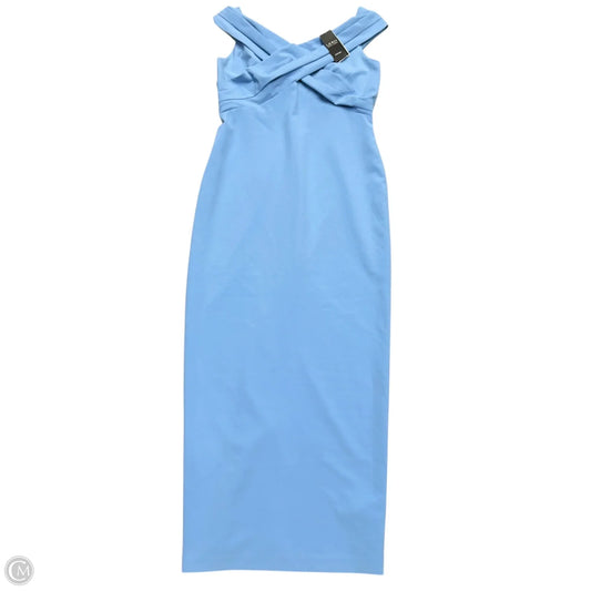 Dress Party Long By Lauren By Ralph Lauren In Blue, Size: L