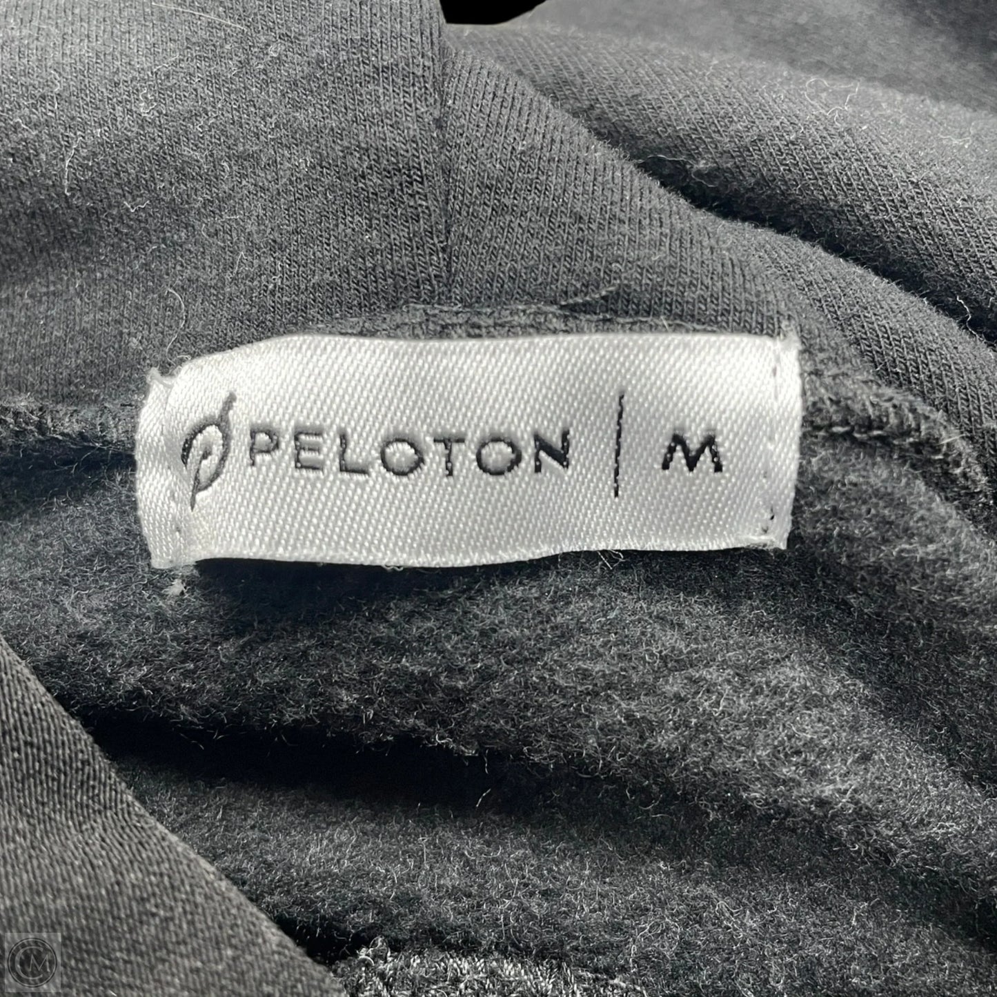 Athletic Sweatshirt Hoodie By Peloton In Black, Size: M