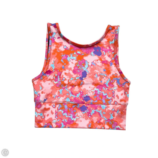 Athletic Bra By Daily Practice By Anthropologie In Orange & Pink, Size: Xs