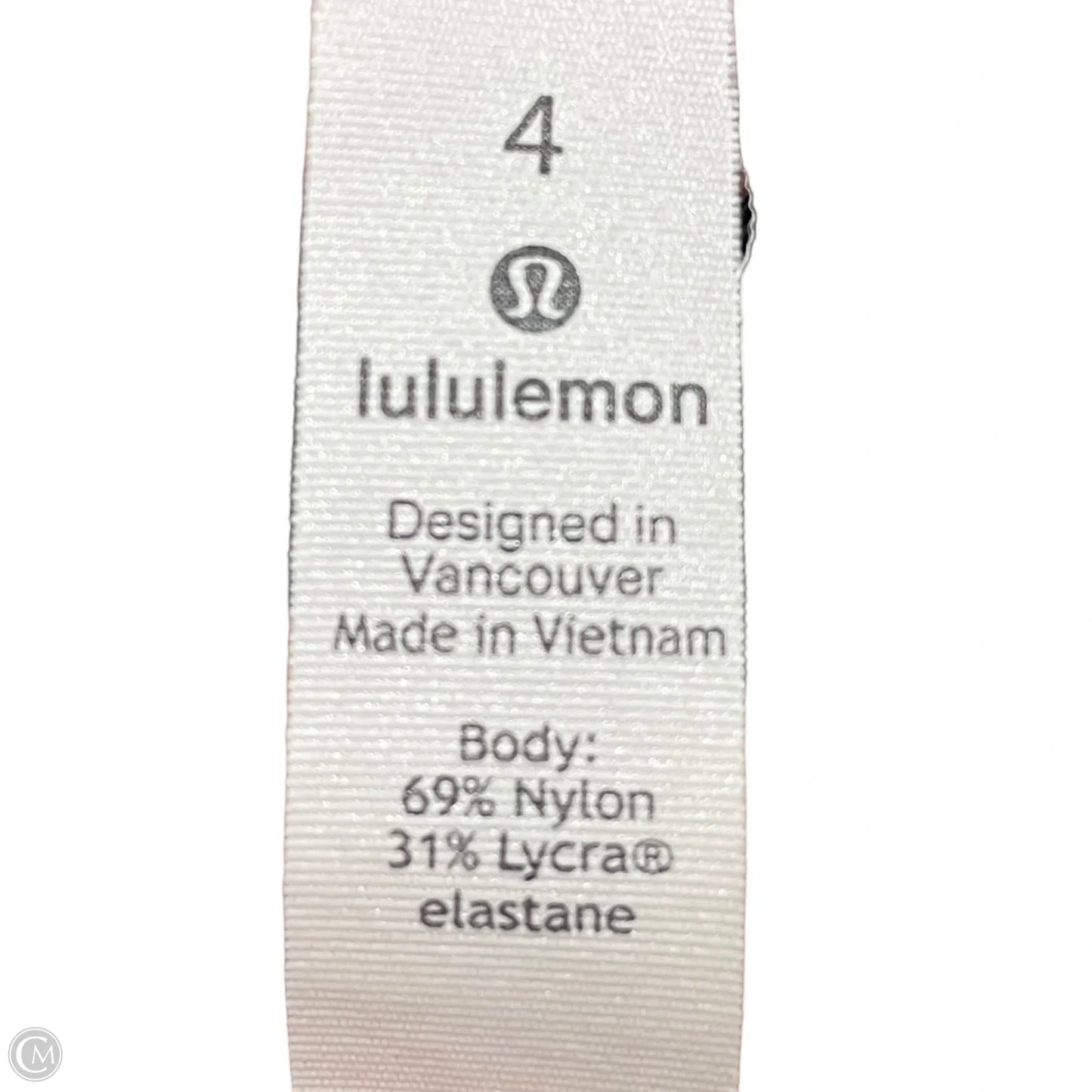 Athletic Leggings Capris By Lululemon In Camouflage Print, Size: S