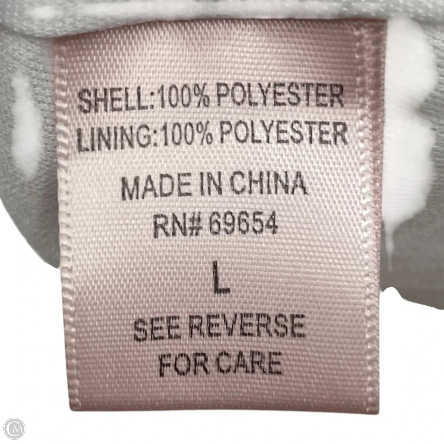 Dress Casual Midi By Dizzy Lizzy In Pink & White, Size: L