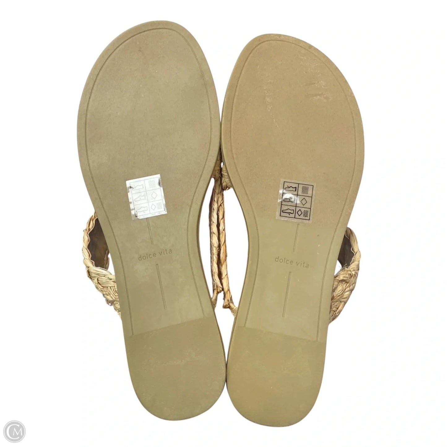 Sandals Flats By Dolce Vita In Tan, Size: 9.5