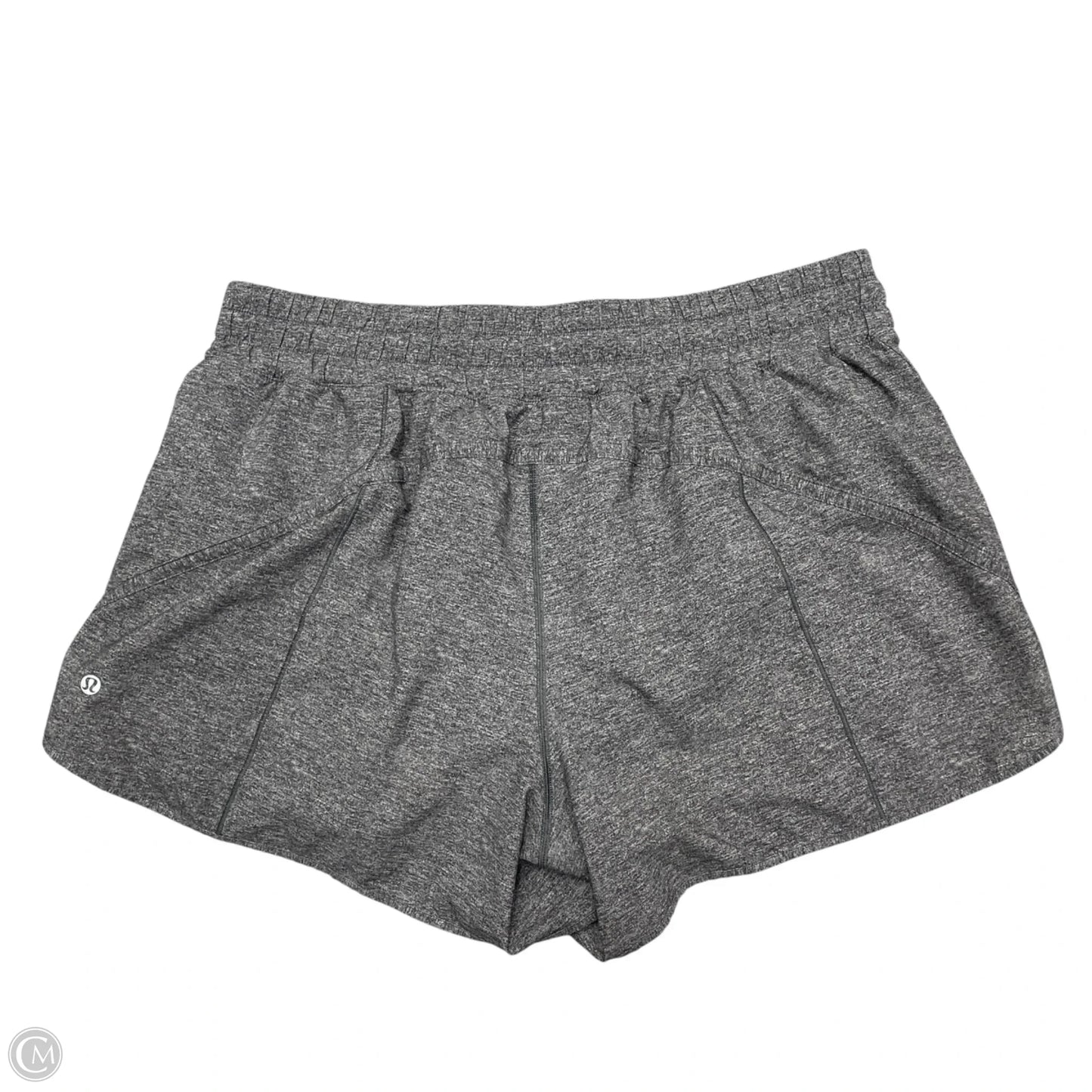 Athletic Shorts By Lululemon In Grey, Size: 2x