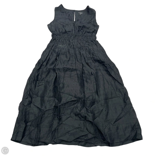 Dress Casual Midi By J. Crew In Black, Size: M