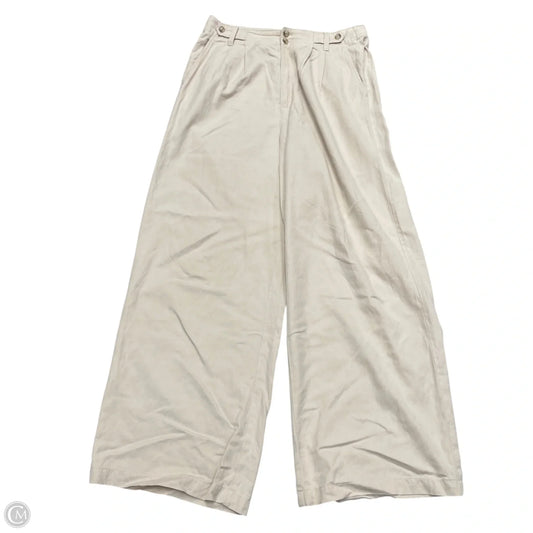Pants Wide Leg By Madewell In Tan, Size: 8