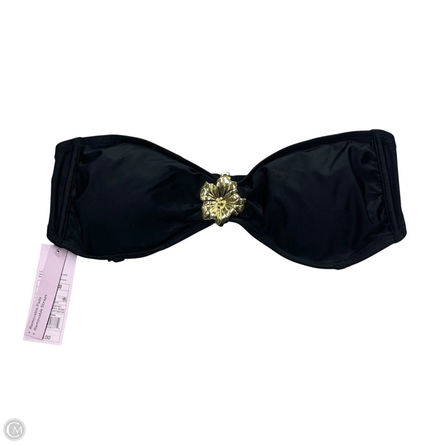 Swimsuit Top By Wild Fable In Black, Size: M