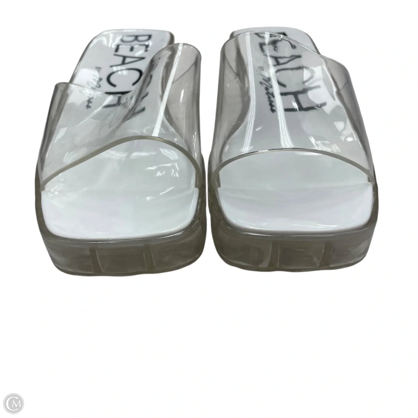 Sandals Heels Block By Matisse In Clear, Size: 7