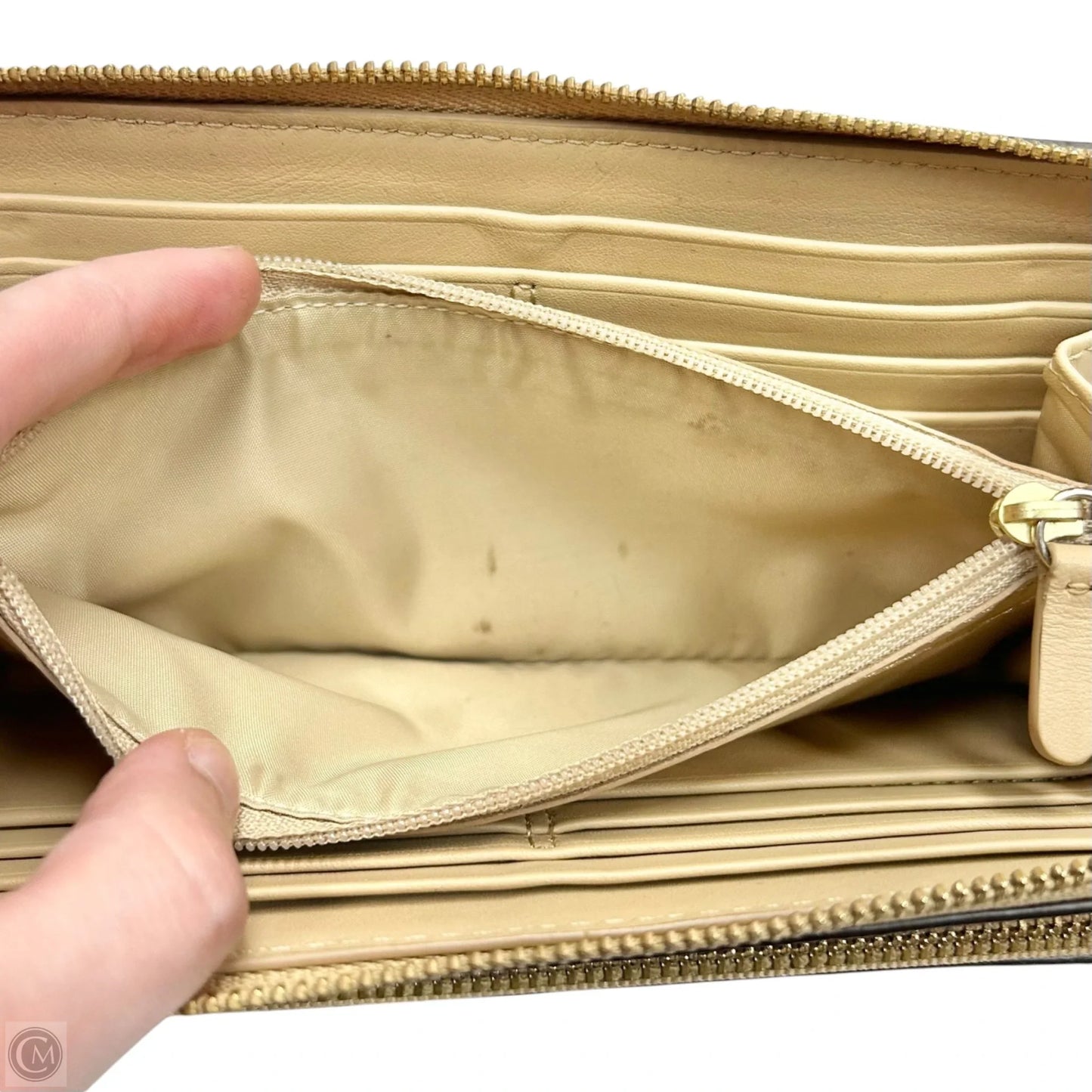 Wristlet Designer By Coach, Size: Large