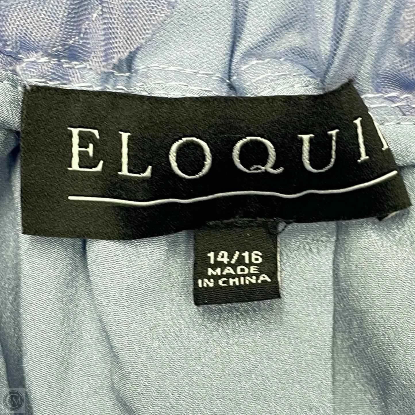 Skirt Midi By Eloquii In Blue, Size: 14