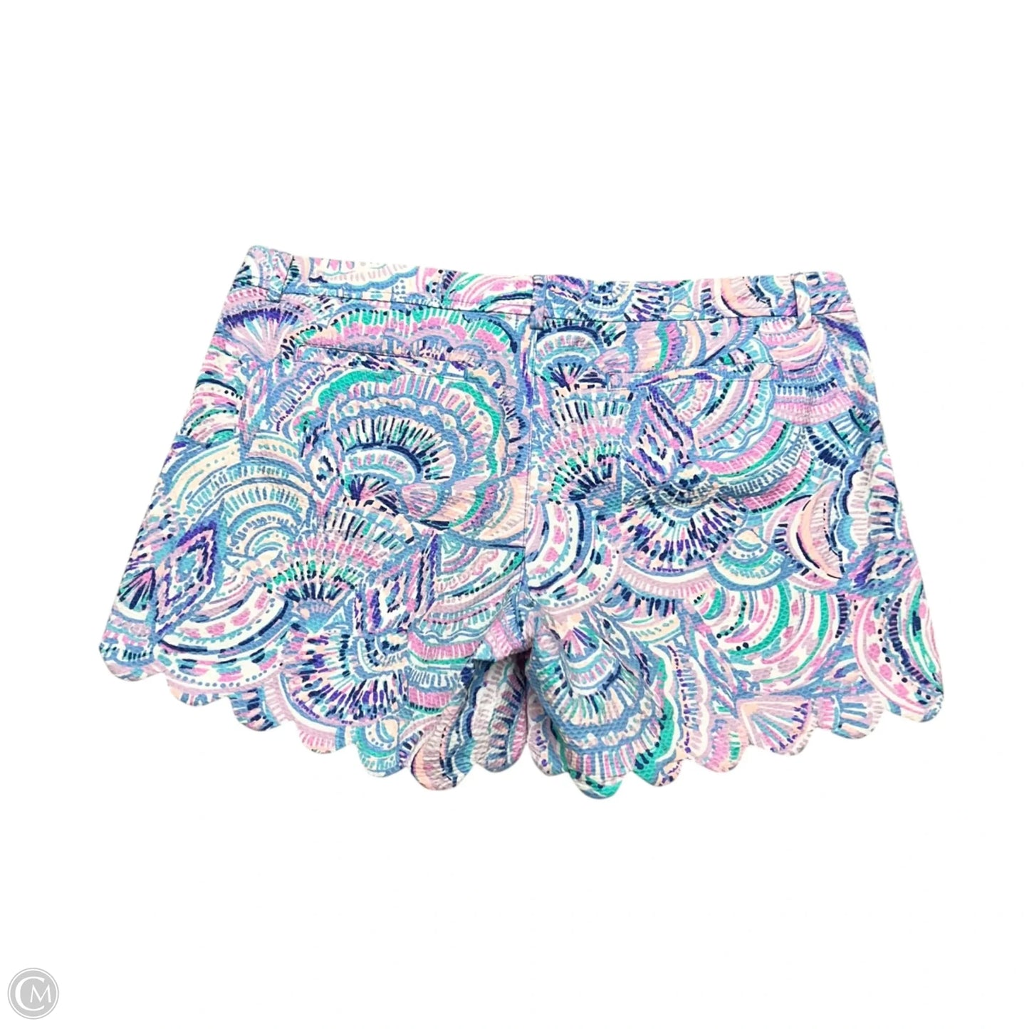 Shorts Designer By Lilly Pulitzer In Blue & Purple, Size: 14
