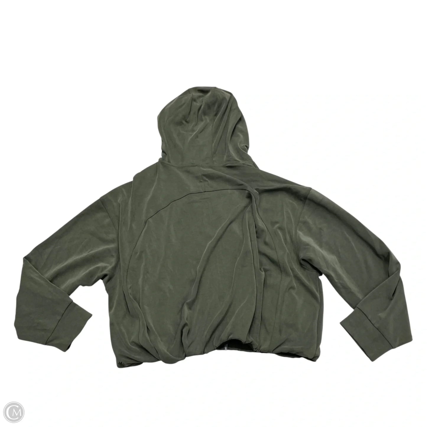 Athletic Jacket By Athleta In Green, Size: Xl