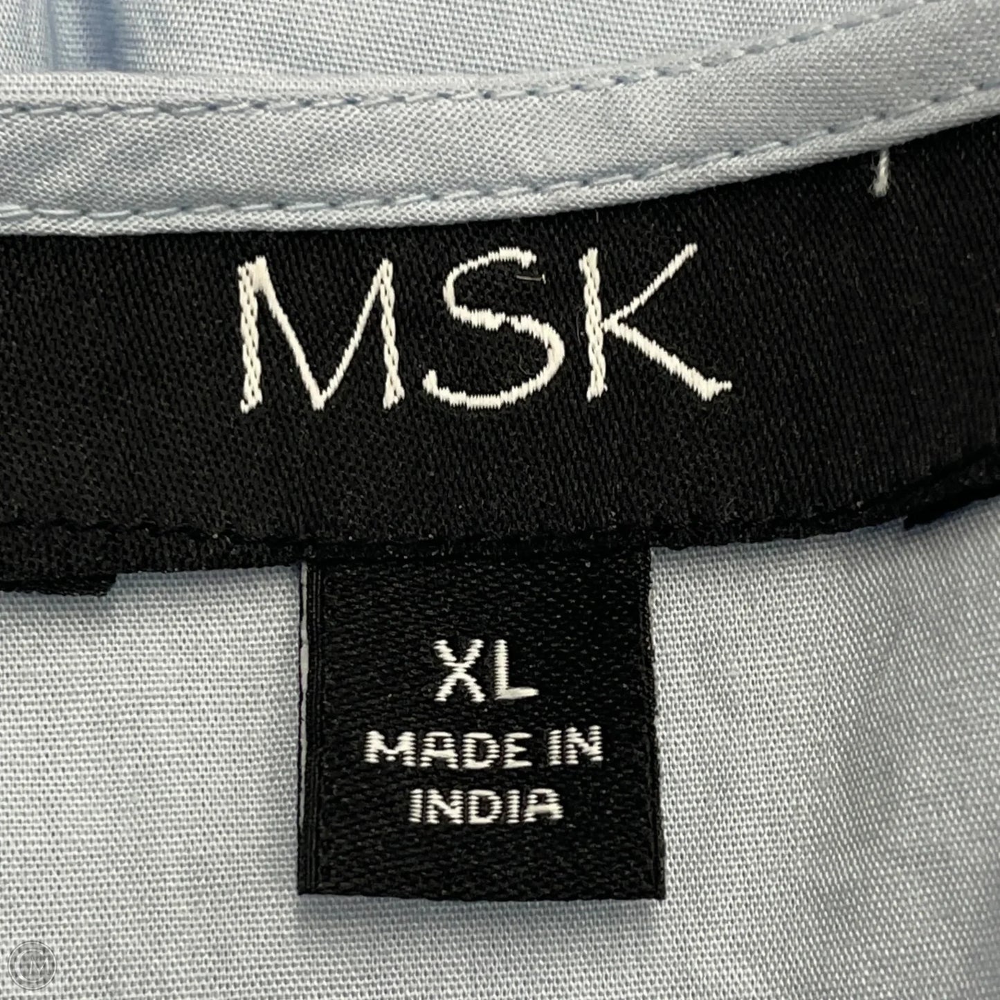 Dress Casual Maxi By Msk In Blue, Size: Xl