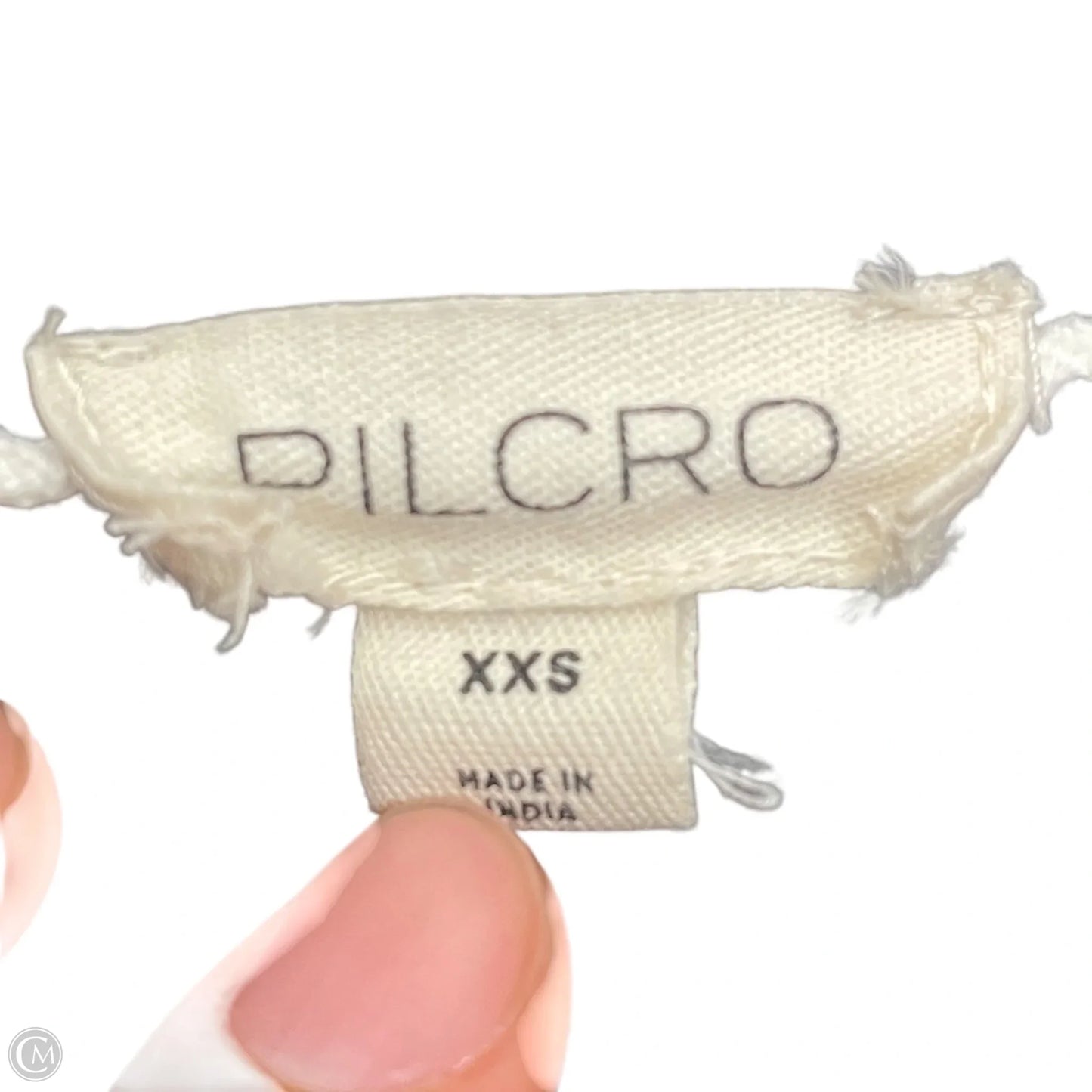 Top Long Sleeve By Pilcro In Black & White, Size: Xxs