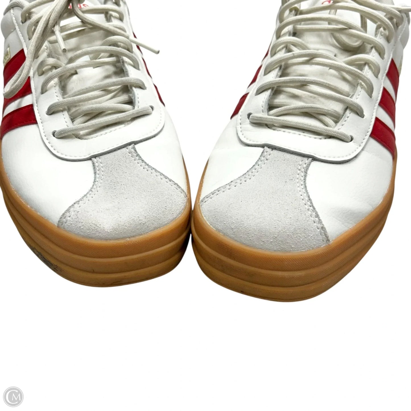Shoes Sneakers Platform By Adidas In Red & White, Size: 10