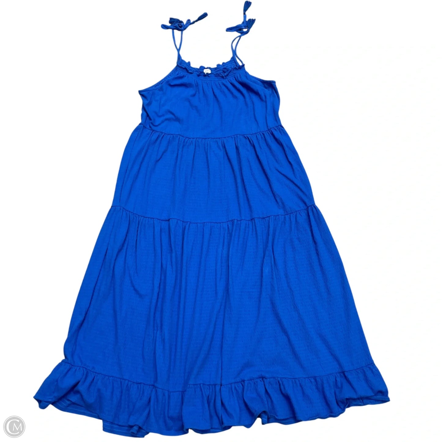 Dress Casual Maxi By Loft In Blue, Size: Xl