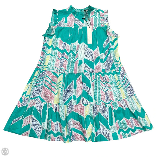 Dress Casual Short By Pinch In Blue & White, Size: M