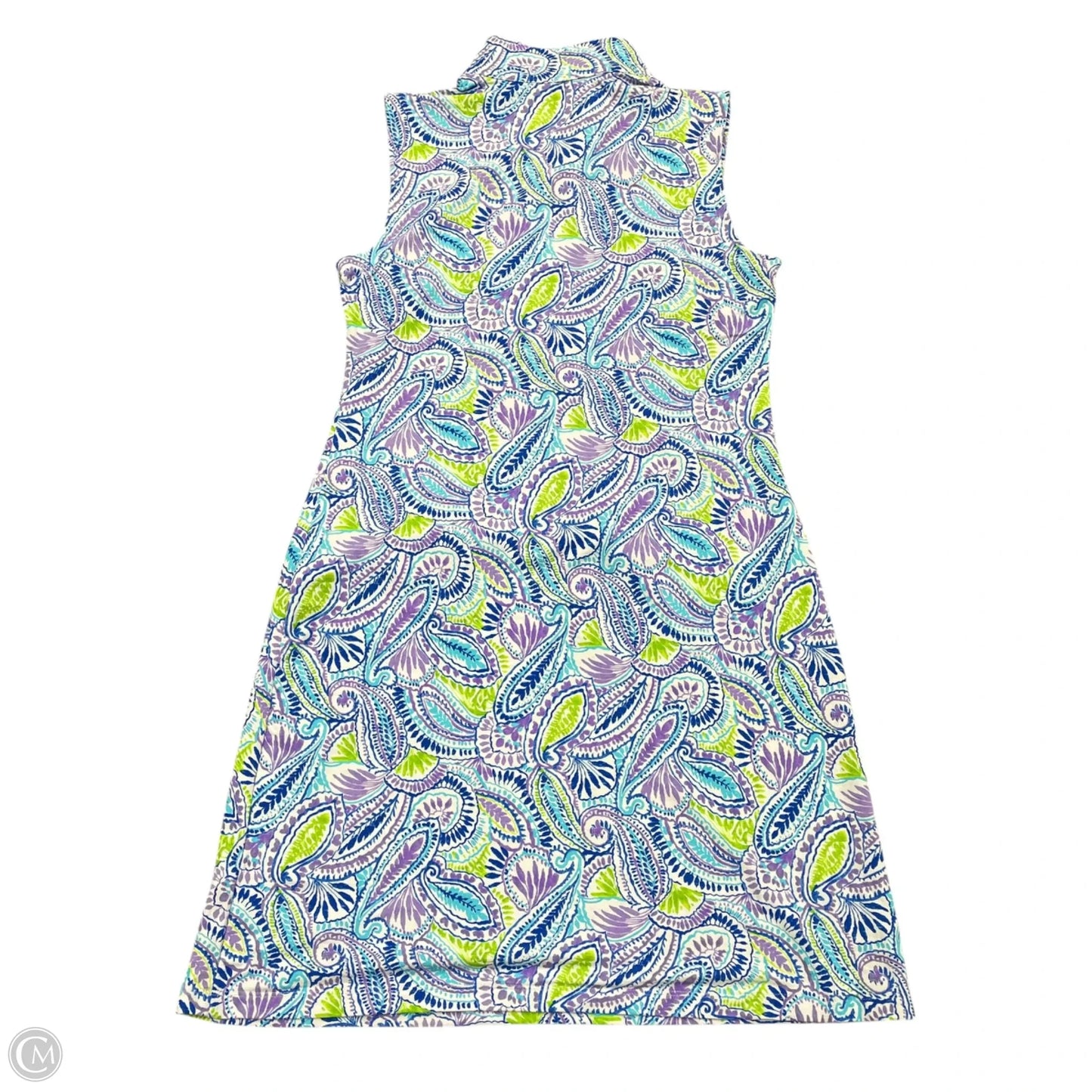 Athletic Dress By Ibkul In Blue & Purple, Size: S