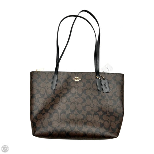 Tote Designer By Coach, Size: Medium