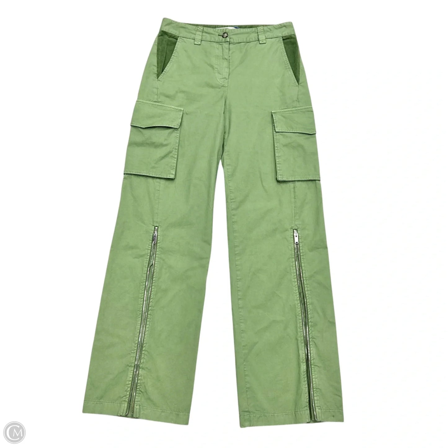 Pants Luxury Designer By Stella Mccartney In Green, Size: 4