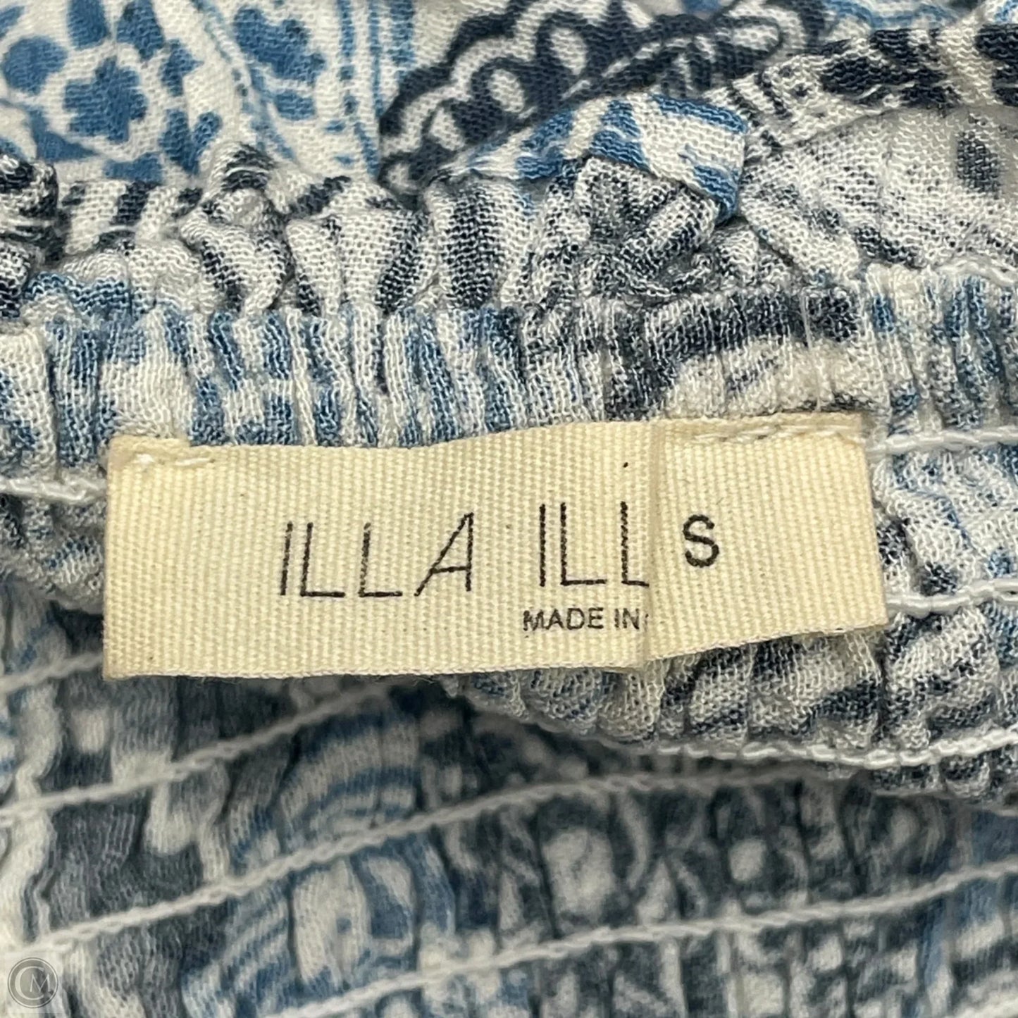 Jumpsuit By Illa Illa In Blue & White, Size: S
