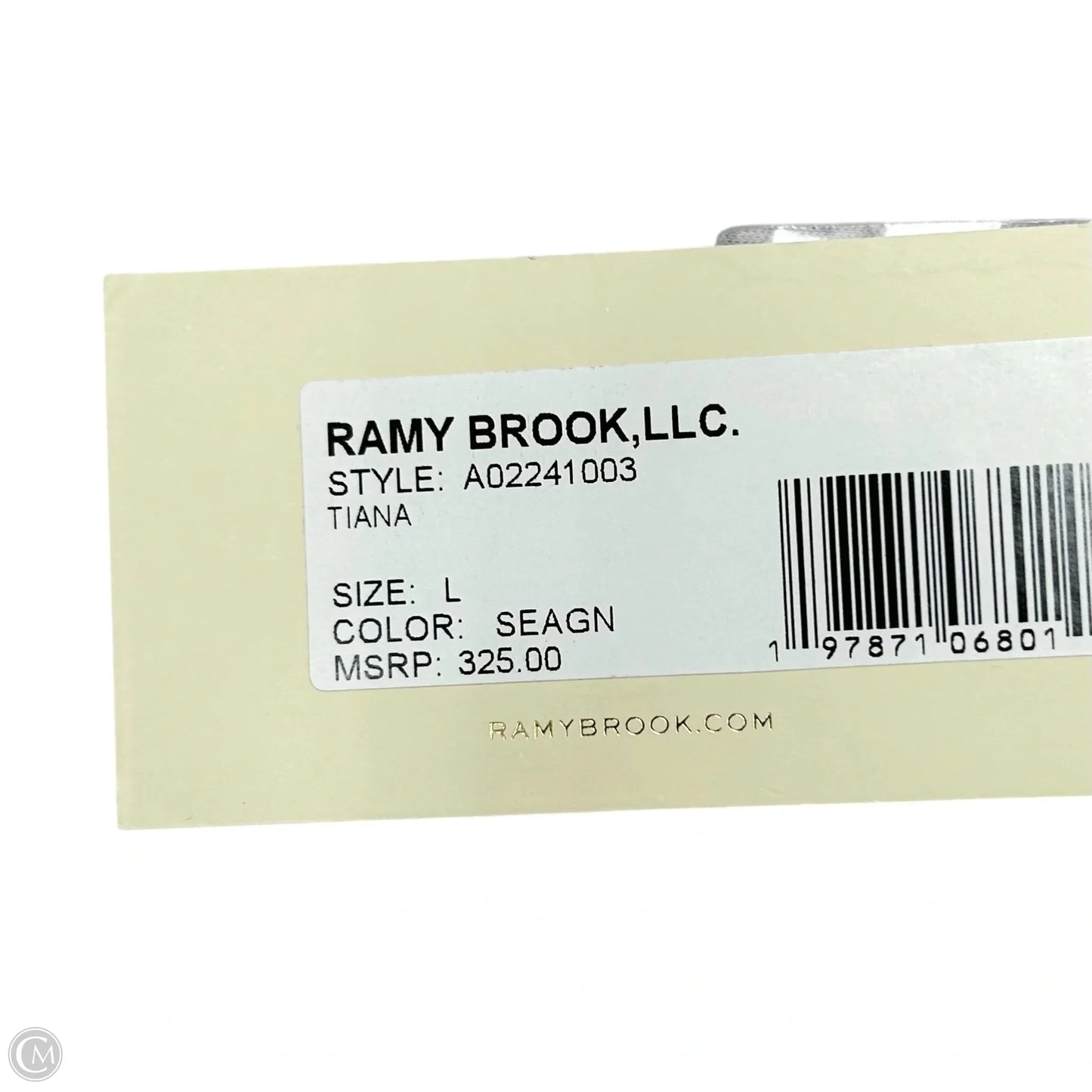 Top Sleeveless By Ramy Brook In Green, Size: L