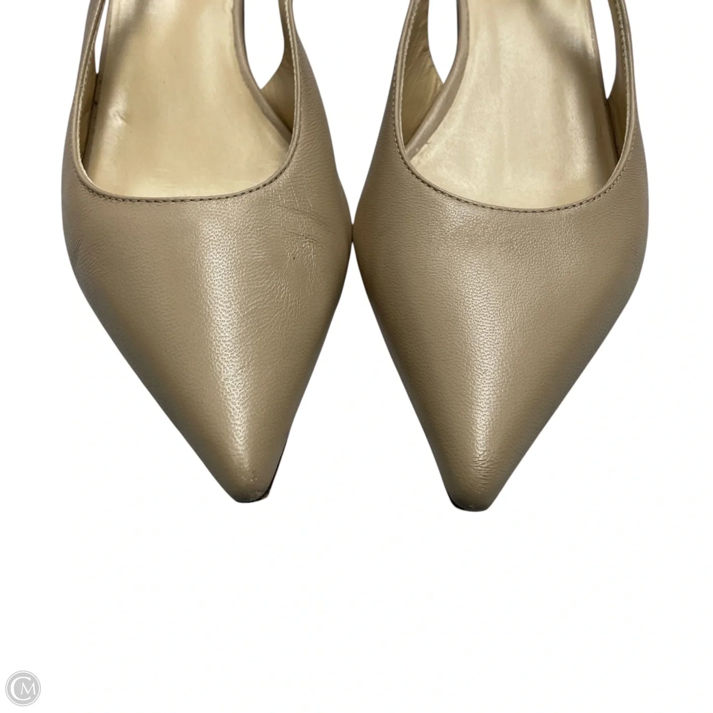 Shoes Heels Kitten By M. Gemi In Tan, Size: 6
