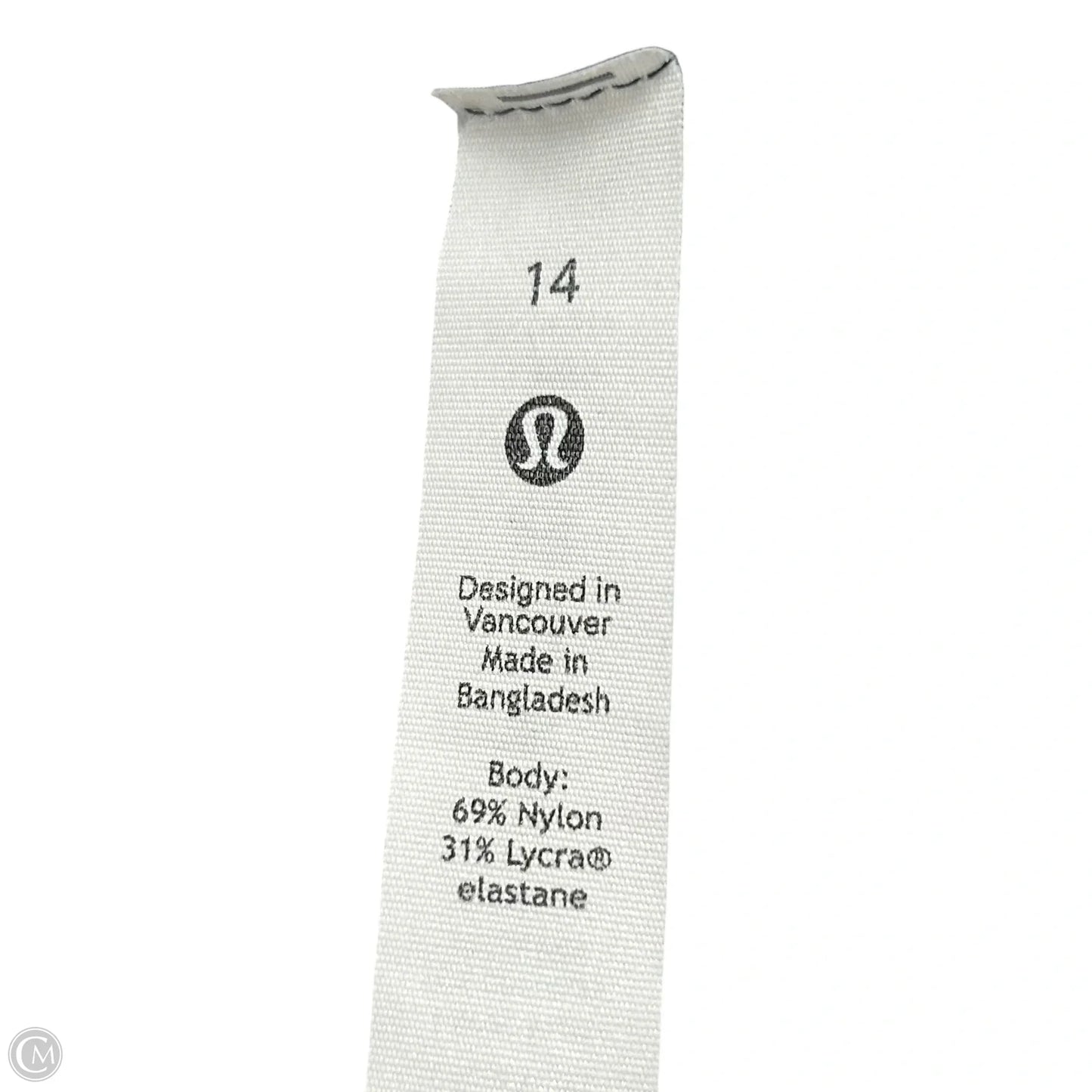 Athletic Leggings By Lululemon In Black, Size: L