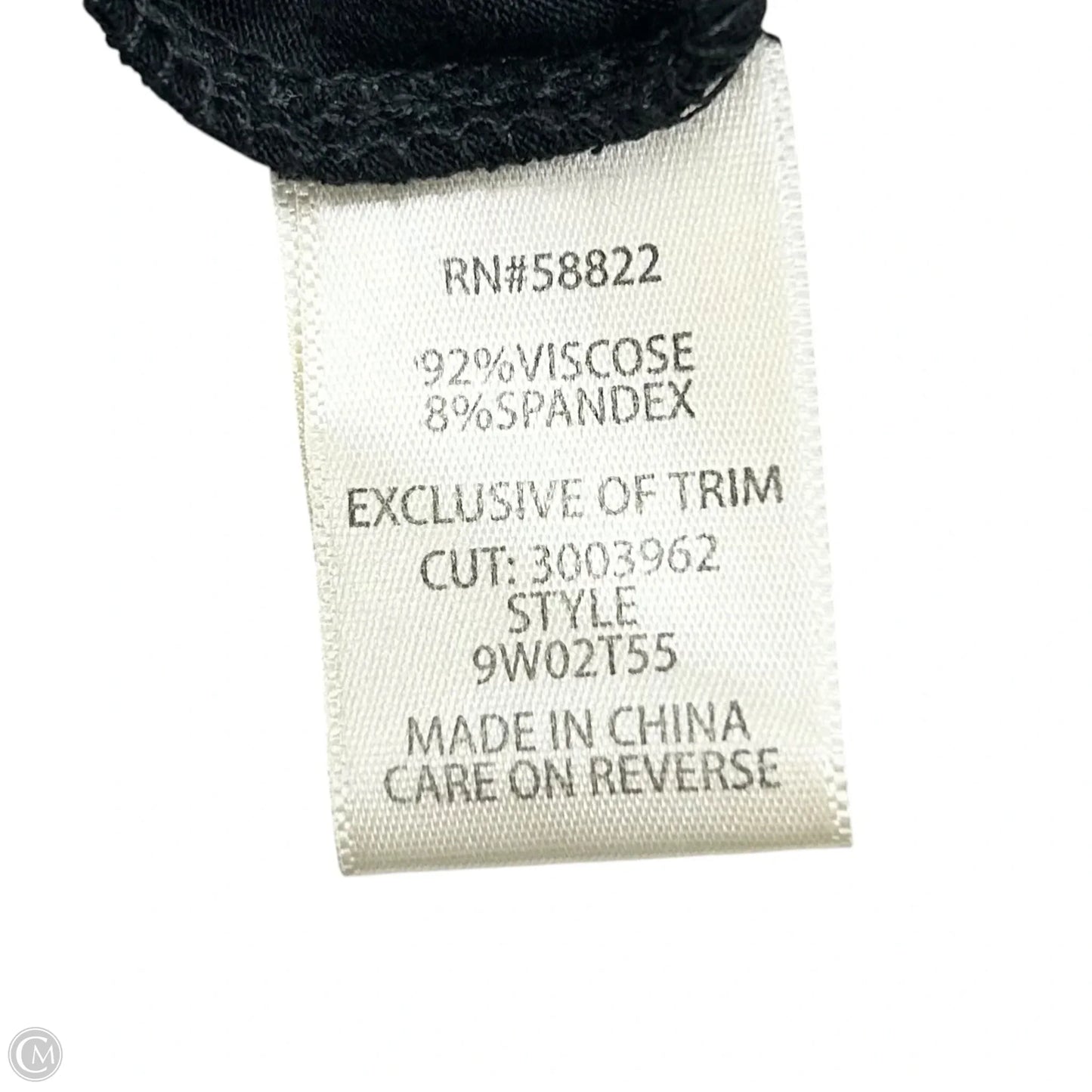 Dress Casual Short By Max Studio In Black & White, Size: 3x