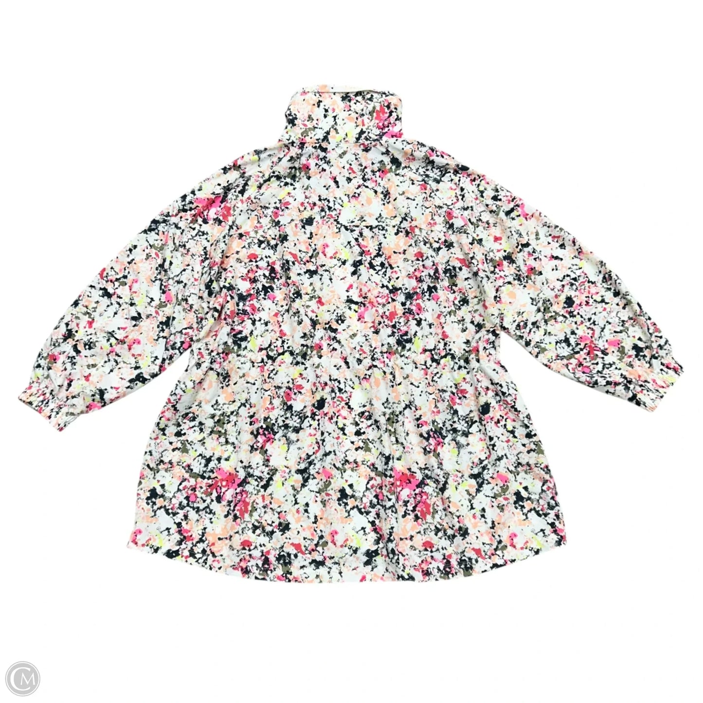 Athletic Jacket By Livi Active In Pink & White, Size: 3x