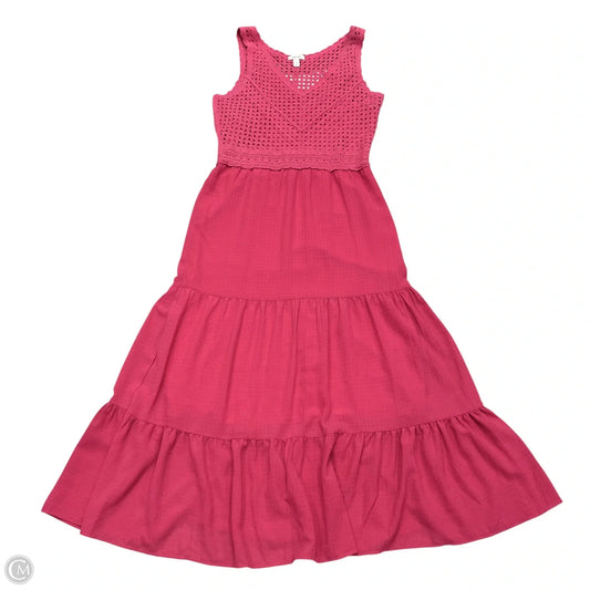 Dress Casual Maxi By Nine West In Pink, Size: M