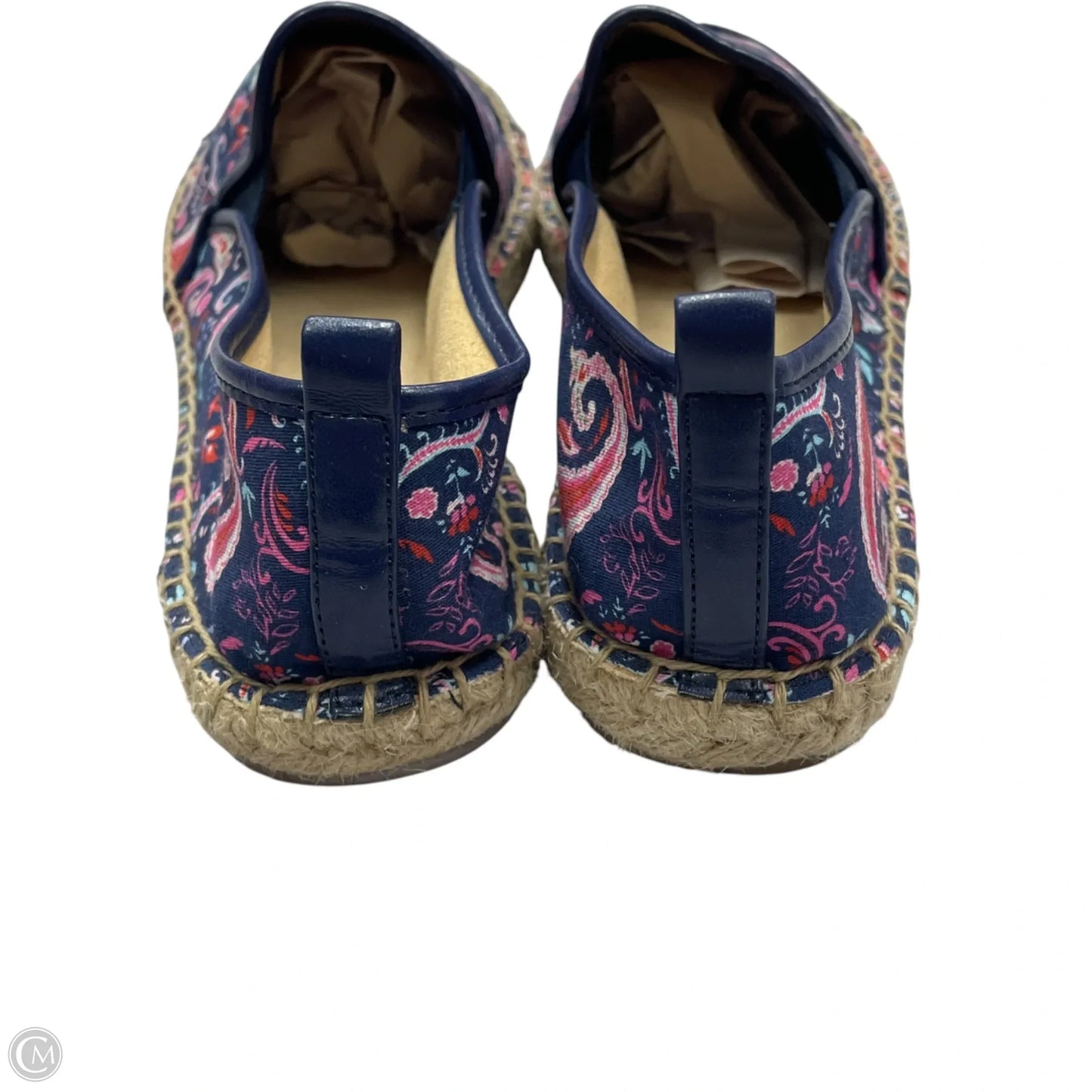 Shoes Flats By Talbots In Blue & Pink, Size: 6.5