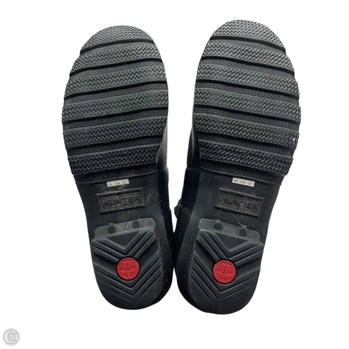 Boots Rain By Hunter In Black, Size: 7