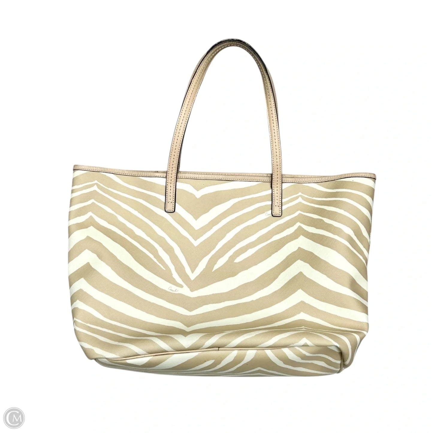 Tote Designer By Coach, Size: Large