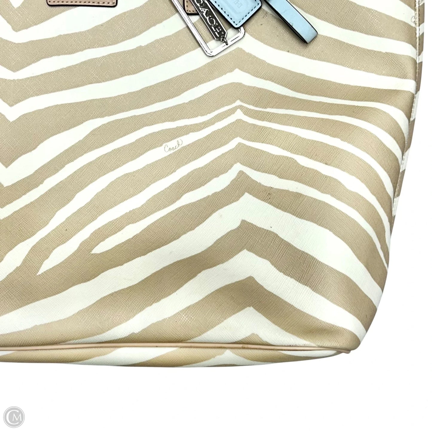 Tote Designer By Coach, Size: Large