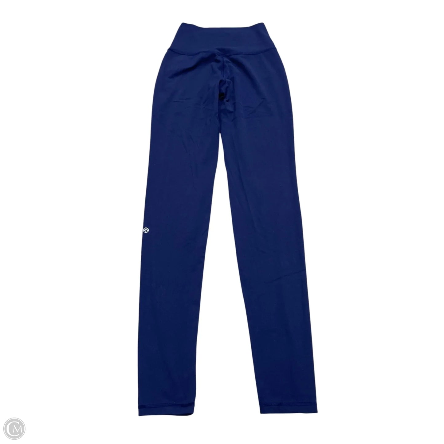 Athletic Leggings By Lululemon In Navy, Size: Xs