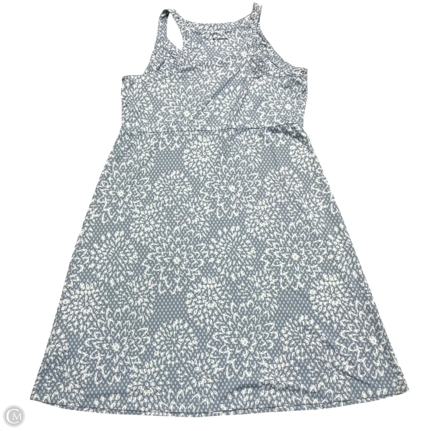 Athletic Dress By Columbia In Blue & White, Size: L