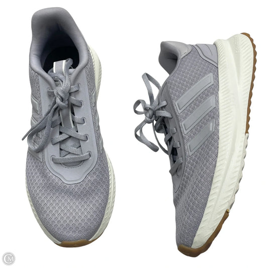 Shoes Athletic By Adidas In Grey, Size: 8